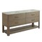 James Martin Vanities Lucian 72in Double Vanity, Carbon Oak w/ 3 CM Victorian Silver Quartz Top D704-V72-PBO-3VSL - alternate 2